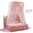 thumbnail image 2 of Bed Canopy, Machine Washable Round Bed Canopy, Polyester Bed Curtain, for Children Kids, 2 of 7
