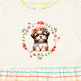 thumbnail image 4 of Inktastic Shih Tzu Dog Cute Girls Baby Dress, 4 of 5