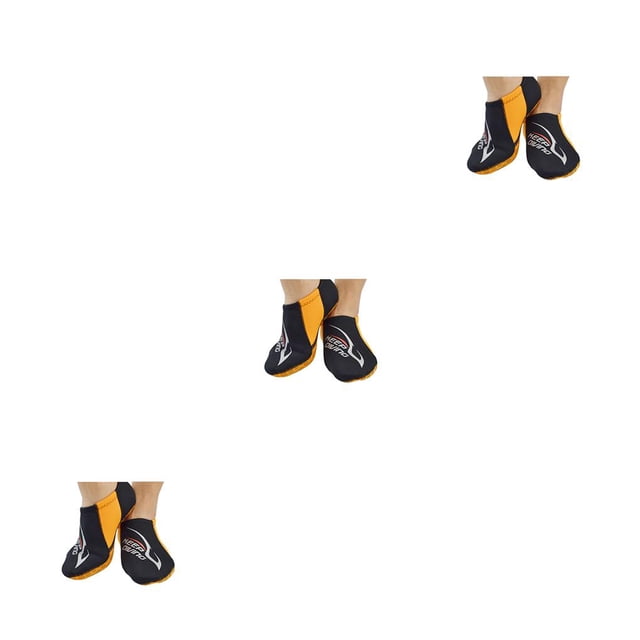 Eigraketly Calcetines de buceo de nailon Keep Diving DS-112, suministros de esnórquel, calzado de buceo, zapatos con varios tamaños, antideslizantes, naranja XS 3piezas Eigraketly CBP192304
