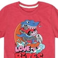 thumbnail image 3 of Hot Wheels - Shark Love Bites - Toddler & Youth Short Sleeve Graphic T-Shirt, 3 of 5