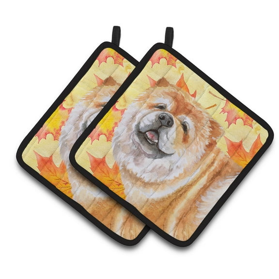 Caroline's Treasures Cane Corso Fall Pair of Pot Holders