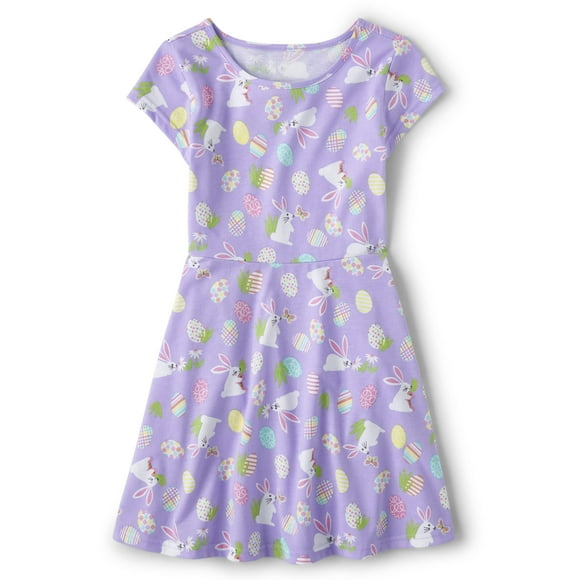 Vestido de moda The Children's Place Petal Purple Girl 10-12
