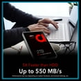 thumbnail image 4 of Addlink S20 2TB PS4 Compatible SATA III 2.5" Inch Extreme Quality Internal SSD 550MB/s Maximum Speed, Perfect HDD Replacement/Upgrade for Laptops, PCs & Sony PS4 (ad2TBS20S3S), 4 of 4