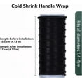 thumbnail image 3 of Cold Shrink Handle Wrap, 4.7/6.7/9.4in Cold Shrink Handle Cover Tube, Rubber Cold-Shrink Handle Grip, For Fishing Rods, Rackets And Hand Tools, 3 of 7