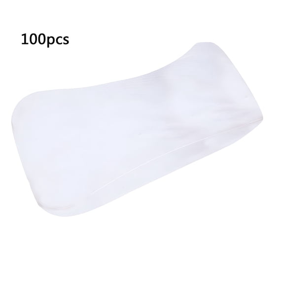VANIDO 100Pcs Dance Hair Net Disposable Hair Net, Hair Net Nylon Hair Net for Food Services Workers Elastic Mesh Hair Net for Hair Bun Hairnet for Sleeping Hidden Hair Net for Women Men (White)
