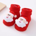 thumbnail image 2 of Santa Figure Knit Socks Cute Baby Snowman Socks Toddler Socks, 2 of 4