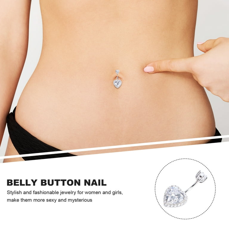 Navel Nails Jewelry Rings Glammetic Trendy Nose Barbell Stud Belly Piercing Studs