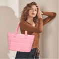 thumbnail image 4 of Bolso Hinchado, Bolso Hombro Acolchado Liviano, Bolsos Hechos de Abajo, Nylon, Poliéster Con Estructura Compartimentada Organizada Para Vieve Domiciliarios DiariamentO, Mujeres, 4 of 7