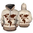 thumbnail image 3 of Sudadera con capucha y estampado 3D de león africano personalizado para hombre y mujer, estilo afroamericano, de gran tamaño, 3 of 5