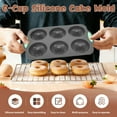 thumbnail image 3 of 3Pcs Wreath Ice Cube Tray 6 Hole Wreath Ice Mold Silicone&nbsp;Wreath Mold for Cocktail Shaped Chocolate Handmade Soap Easy Release, 3 of 12
