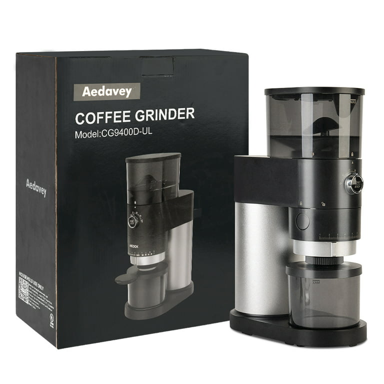 Coffee Bean Burr Mill Grinder, Coffee Bean Burr Grinder Electric, Automatic  Coni