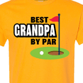 thumbnail image 4 of Inktastic Father's Day Best Grandpa by Par with Flag and Golf Ball T-Shirt, 4 of 5