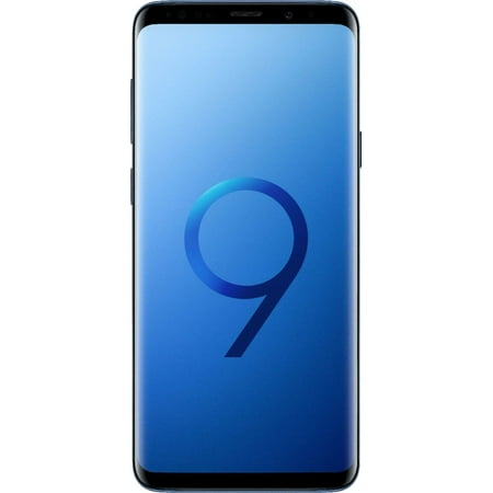 Used Samsung Galaxy S9+ Plus G965U 64GB GSM Unlocked (Coral Blue) Smartphone (Used)