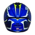 thumbnail image 3 of Casco Para Moto Talla S Hawk Titan B7 Azul Mate Axxis, 3 of 3