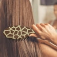 thumbnail image 4 of Giraffe Print Hair Brush - Round-Tip Bristles for Gentle Detangling, Anti-Frizz Paddle Brush for Women & Men, African Wildlife Design, 4 of 6