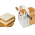thumbnail image 4 of Kitchen Foldable Adjustable Bread Cutter Loaf Toast Slicer Cutting Slicing Guide Tool Sandwich Toast Slicer Bread Slicer Toast Cutter, 4 of 6