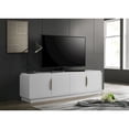 thumbnail image 3 of Palmer 70"Wide White Wood 4-Door TV Stand, 3 of 5