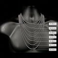 thumbnail image 6 of Men's Cuban Link Chain Necklace Stainless Steel Black Gold Color Male Choker colar Jewelry Gifts for Him, 6 of 6
