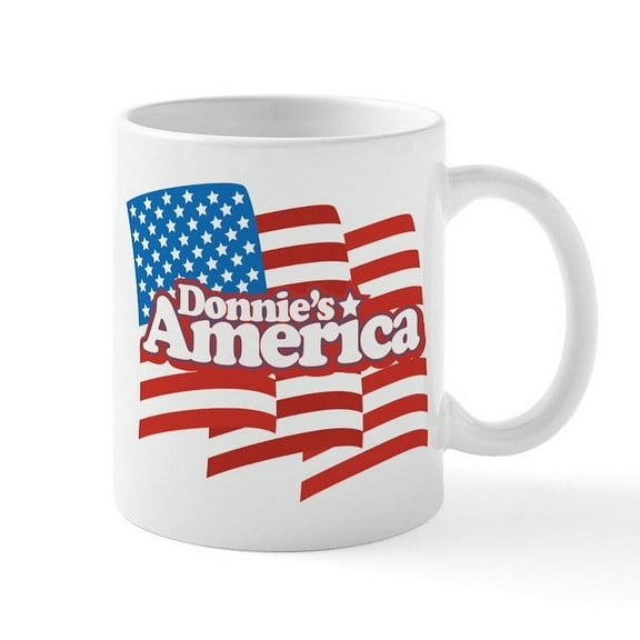 CafePress - Donnie's America Mug - 11 oz Ceramic Mug - Novelty Coffee Tea Cup