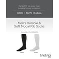thumbnail image 2 of MeMoi Men's Durable & Soft Modal Rib Socks - Mens - Male, 2 of 10