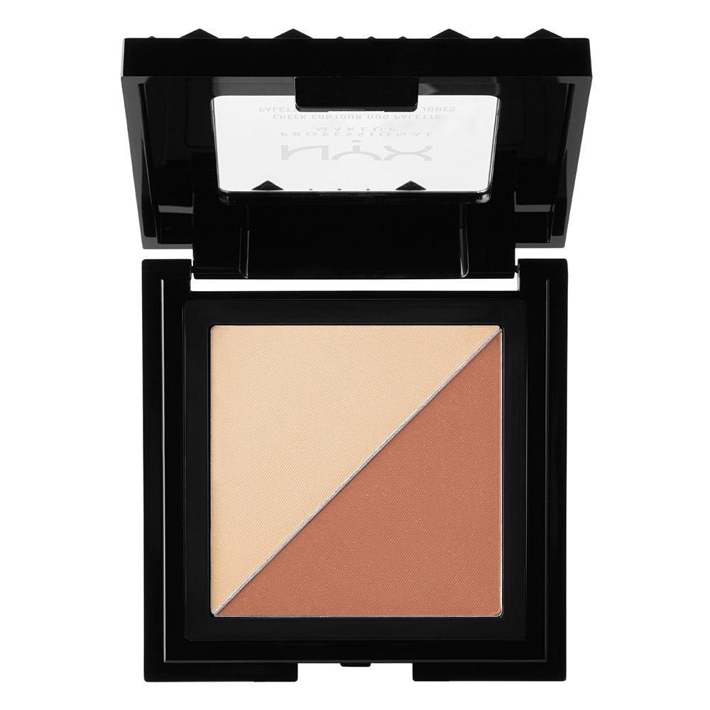 NYX Professional Makeup Cheek Contour Duo Palette, Perfect Match - image 2 of 3