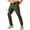 Army Green, variant on Men's Cargo Work Pants Stretch Lightweight Tactical Pants 31" Water Resistant Hiking Ripstop Pants with Multi Pockets Outdoor Apparel Black 32