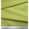 thumbnail image 2 of Soimoi Rayon Fabric French Horn Musical Instrument Printed Fabric 1 Yard 42 Inch Wide, 2 of 3