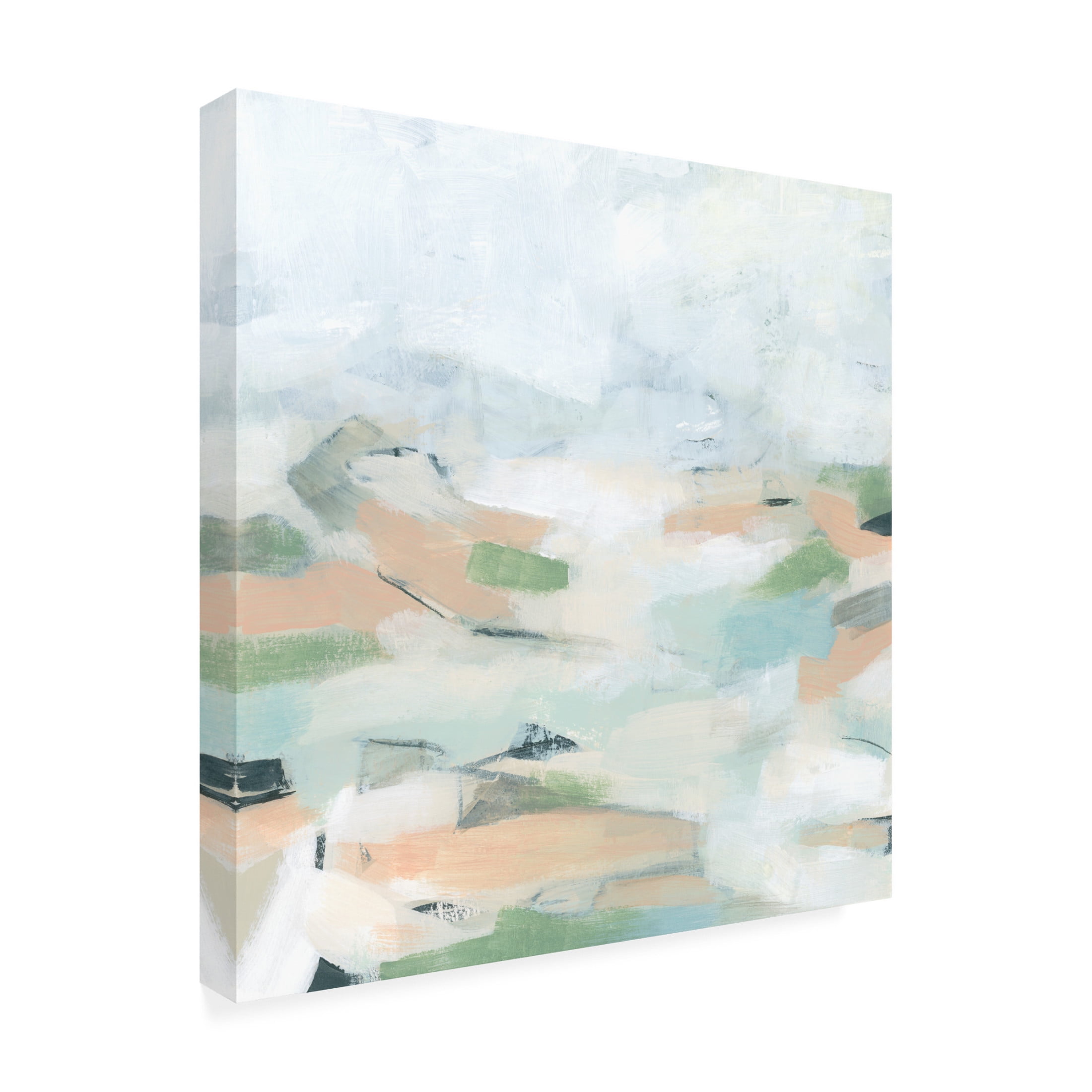 Trademark Fine Art June Erica Vess  Field Geomtery I Canvas Wall Art