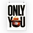 thumbnail image 3 of Smokey Bear, Only You Typography, Vintage Poster (12x18 Wall Art Poster, Room Decor), 3 of 3