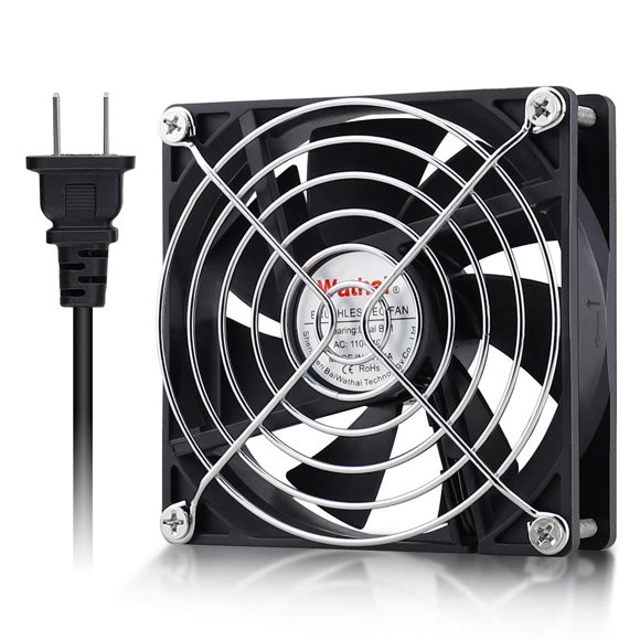 Ventilador de refrigeración Wathai EC 90 mm x 25 mm, bola AC axial 110-240 V