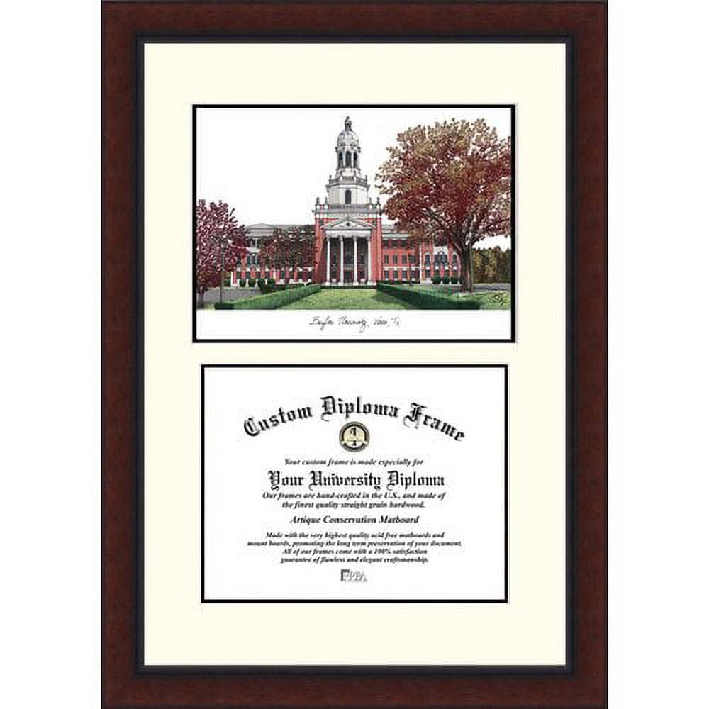 Campusimages WA996LV Washington State University Legacy Scholar Diploma Frame