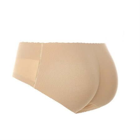 

Premium Butt Shaper Pull Up Underpants for Women Low/High Waist Thickened M Skin Color High Waist