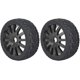 thumbnail image 1 of Buje de neumáticos de coche Rc, pieza de actualización de rueda de goma de buje de neumáticos de coche Rc para accesorio de coche Rc de carreras en carretera 1/8, 1 of 1