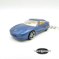 thumbnail image 3 of Keychain Ferrari 456M Blue Car Rare Novelty 1:64 Diecast Key Ring, 3 of 4