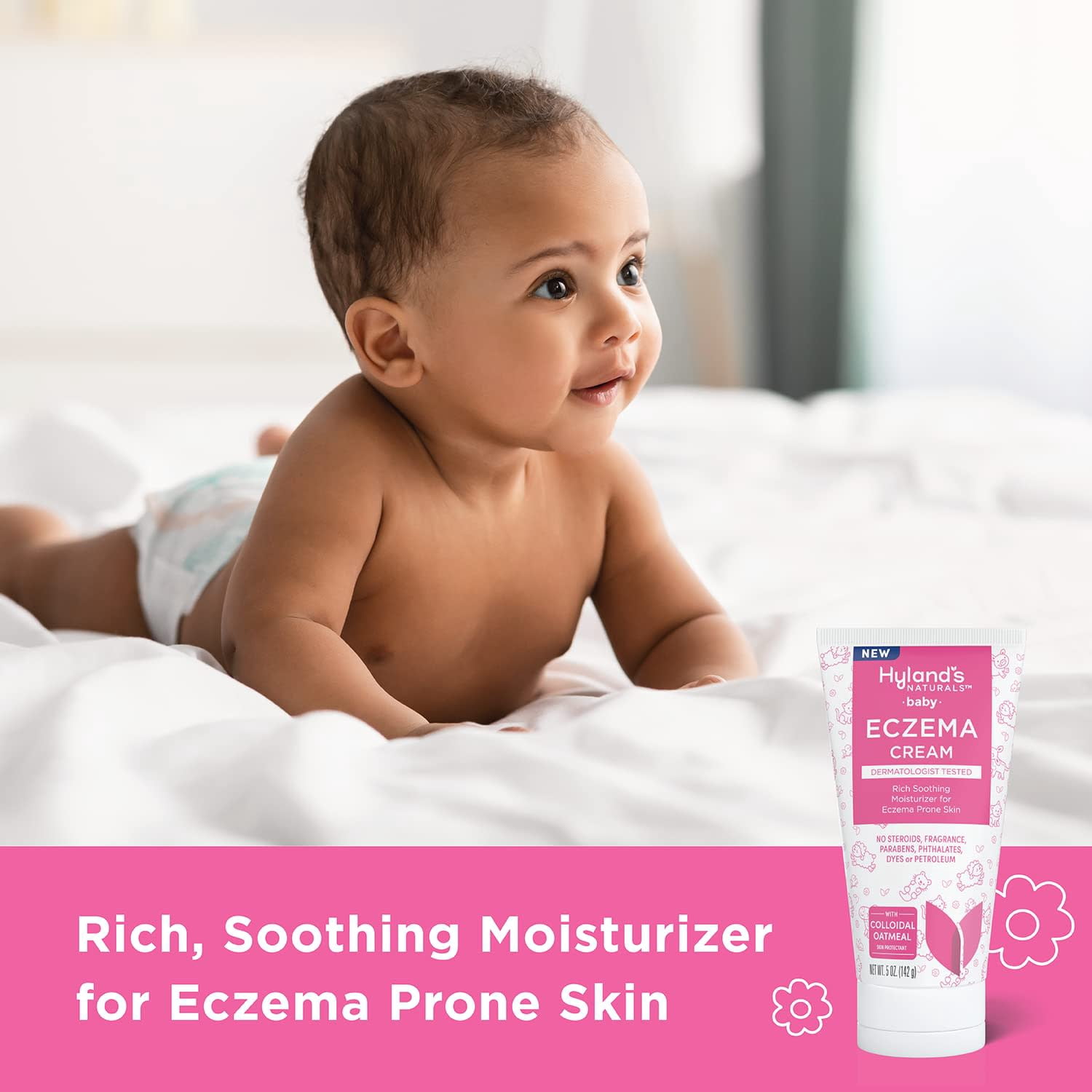 Hyland's Baby Eczema Cream with Colloidal Oatmeal, 5 ounce