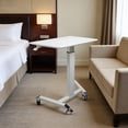 thumbnail image 6 of Multi-Use Rolling Laptop Desk  Height-Adjustable Standing Rolling Desk, Movable Desk & Rolling Computer Stand for Home/Office, 6 of 8