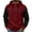 G04 - Red, variant on Tactical Hoodie for Men, Colorblock Quarter Zip Long Sleeve Pullover with Multi Pockets, G04 - Red, Medium