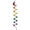 Rainbow, variant on In the Breeze 4250 — Rainbow Curlie Spinner, 24-Inch Colorful Wind Spinner, Outdoor Decoration, Hot Air Balloon Accessory