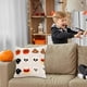thumbnail image 4 of Decoraciones de Halloween, adornos de Halloween, regalos de Halloween, decoración del hogar con fantasma bordado, calabaza de Halloween, cojín de telaraña, funda de almohada de poliéster., 4 of 6