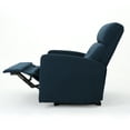 thumbnail image 3 of Llinc Store 2 Seater Recliner Sofa, Reclining Loveseat with Nail Tufted Design, Double Home Theater Seating for Living Room, RV Couch, Navy Blue, 3 of 9