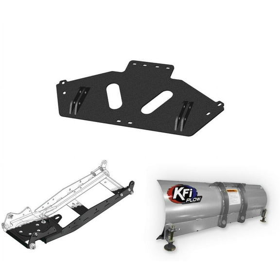 KFI UTV Snow Plow Kit 66" (Steel) For Arctic Cat Wildcat Sport 700 4x4 XT 2018-2019