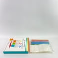 thumbnail image 7 of KUMOOM Packaging containers of plastic, Drink Bags Stand up Reclosable Zipper Drinking Pouches Bags Hand-held Drinking with Plastic Straw,(50 Pack), 7 of 7