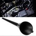 thumbnail image 2 of Plastic Oil Petrol Diesel Fuel Filter Funnel Car Accessory Black, 2 of 3