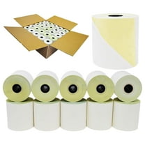 Cash Register Paper Rolls 3x95', 100 Rolls - 2 Ply Carbonless Thermal Paper for Receipts, POS Systems, SP2000, UP389, 480, 220, 250, 900, 07901, 07706