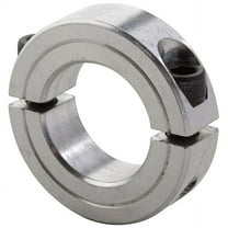 Climax Metal Products Shaft Collar,Clamp,2Pc,7/8 In,Aluminum 2C-087-A