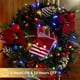 thumbnail image 3 of Luces navideñas Tcamp que funcionan con pilas, 10 m, 100 LED, impermeables, 3 of 9