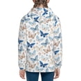 thumbnail image 6 of Rocae Butterfly for Zip Up Hoodies for Teen Sweatshirt with Hood-Small, 6 of 6