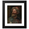 thumbnail image 2 of Torsten Wasastjerna 20x23 Black Modern Framed Museum Art Print Titled - Old Man Wearing a Red Cap, Sketch for the Painting Fairy Tale Princess (1895 - 1896), 2 of 5