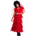 thumbnail image 1 of Beetlejuice Lydia Red Wedding Dress Costume, 1 of 1