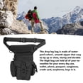 thumbnail image 3 of Bolsa de Muslo, Bolso de Pierna Negra Oxford Finamiento impermeable para el Ciclismo, 3 of 7